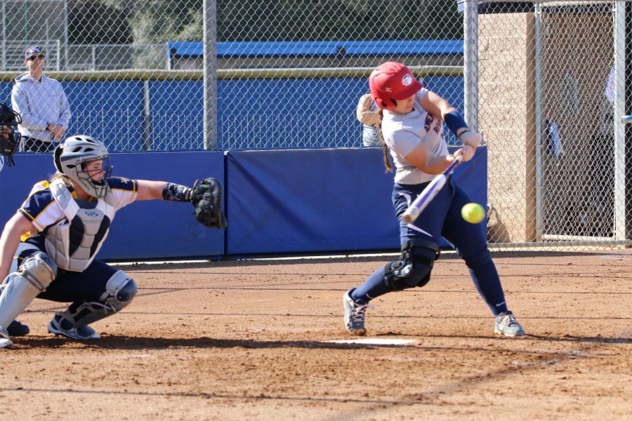 Lisa Delgado, American River College’s softball coach says the softball team is fortunate to be back in the dirt this semester in the fall of 2021. (File photo)
