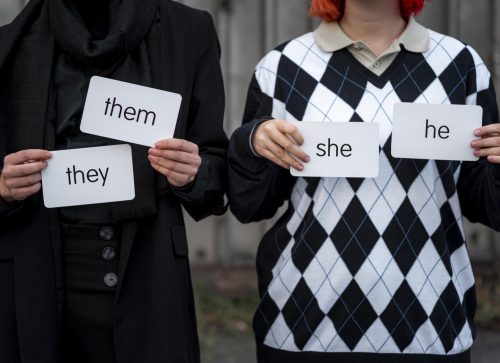 Using gender affirming pronouns allows people to be more comfortable in their own skin. (Photo via Freepik)