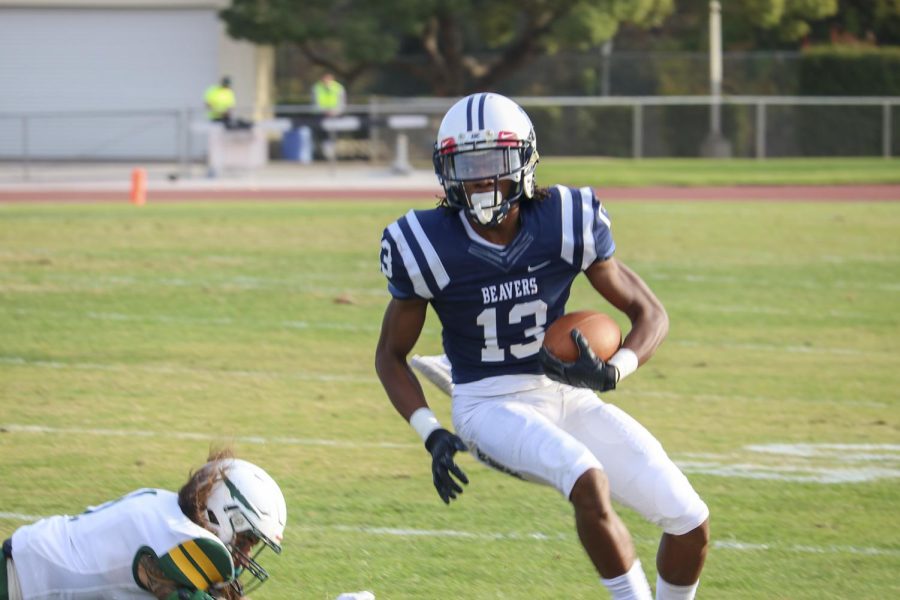 American River College’s football team returned on Sept. 4 after missing nearly two years of play due to the COVID-19 pandemic. Photo from a game in 2019. (File photo)
