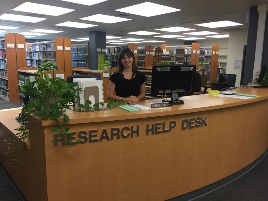 The American River College library is currently closed in the fall semester of 2021, but stays up to date to help students with the help of librarian Sarah Lehmann (Photo courtesy of Sarah Lehmann)