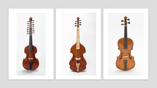 Devin Hough, luthier and musician, has dedicated his life to building and repairing string instruments, including  baroque-era violins, viola d’amores, and violones. (Photo courtesy of Devin Hough)