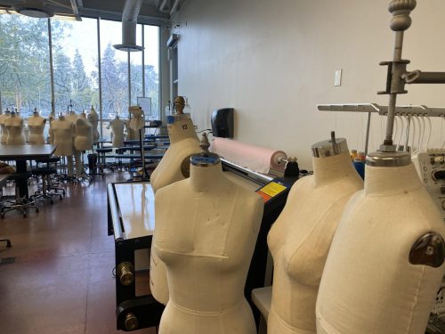 The American River College Fashion department is debuting new student works at its 21st annual fashion show on May 7, 2022. (Photo by Alyssa Branum)