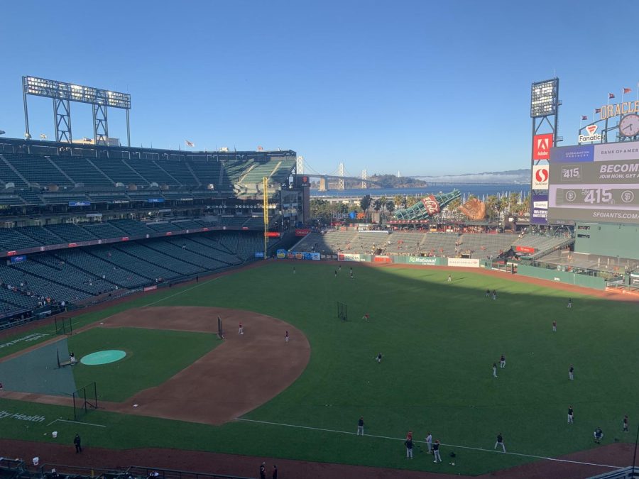 Oracle Park in San Francisco, the stadium where Barry Bonds broke the single-season home run record in 2001. (Photo by Jonathan Plazola)