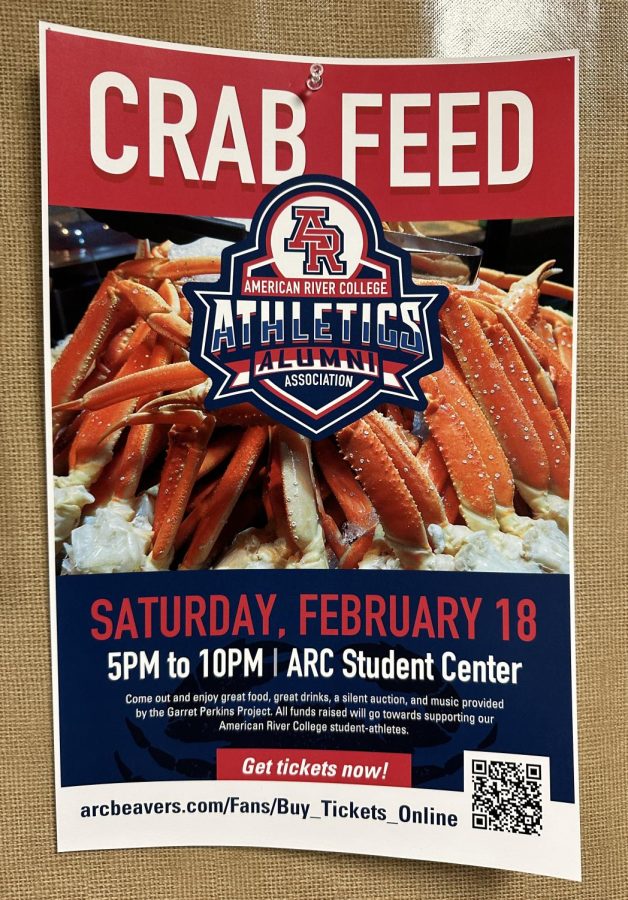 American River College is hosting a crab feed on Feb. 18 that will help raise money for student-athletes. (Photo by Kaitlyn Riley)