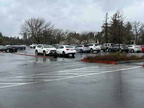 Parking will remain free at American River College during the summer 2023 semester. Campus police will continue to ticket those in violated parking areas. (Photo by Kaitlyn Riley)