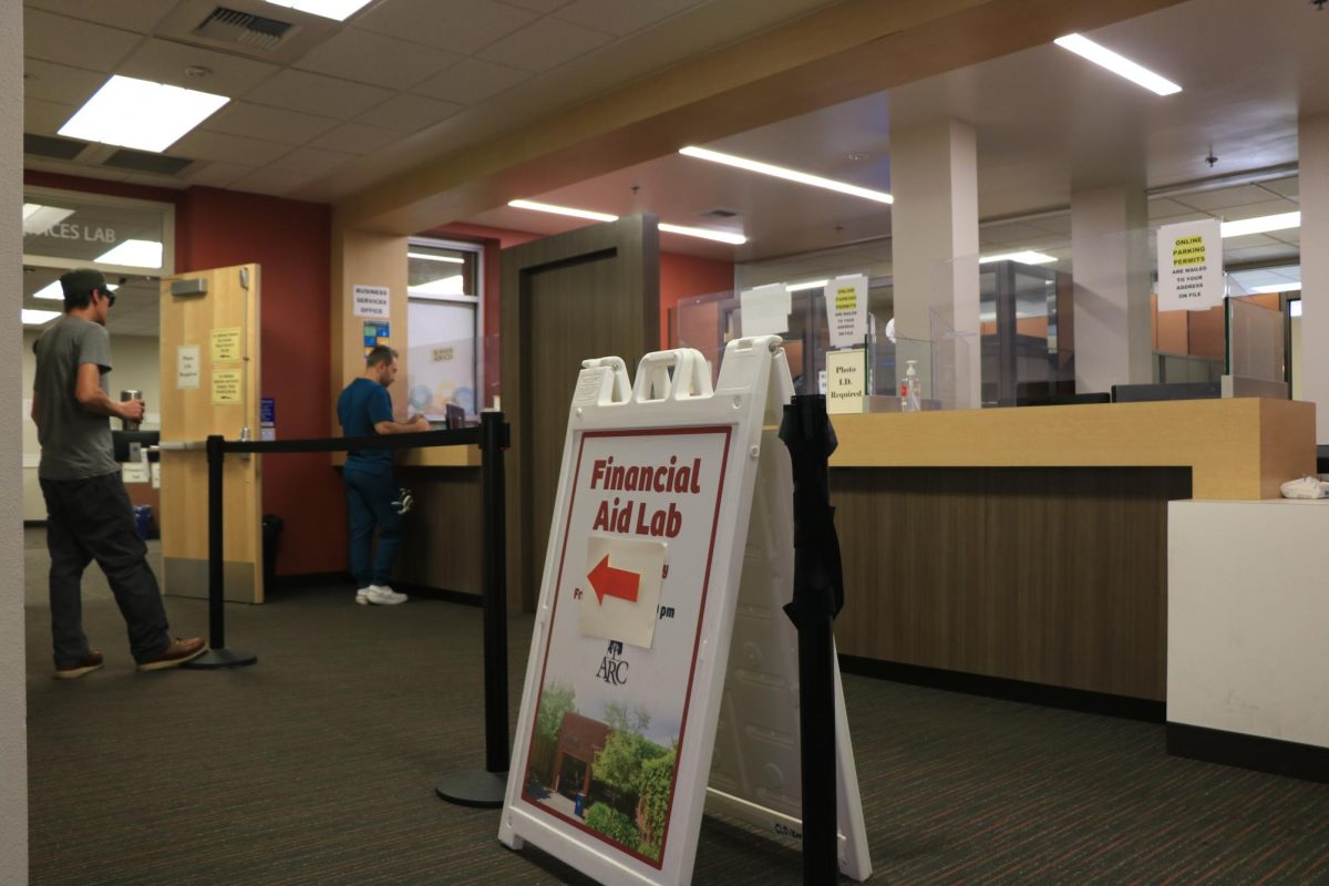 The Los Rios Community College District offers students the Promise Program, a way to get your tuition and enrollment fees waived. Issues arise when applying for the program though, and students often end up in the Financial Aid Office to solve them. (Photo by Joseph Bianchini)