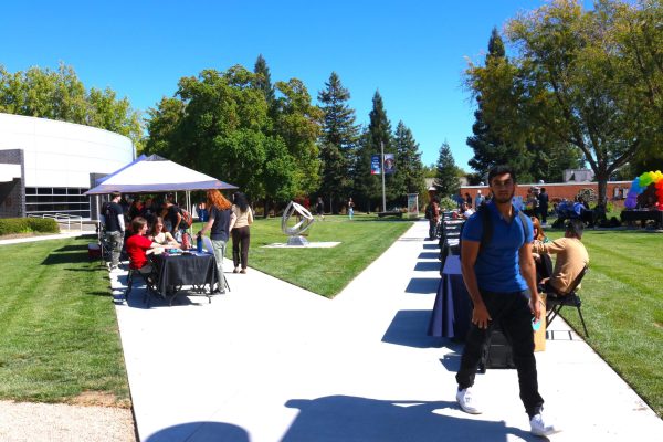 Food, games and other activities were available to students during American River College’s Club Day on Oct. 3. (Photo by Shy Bell)