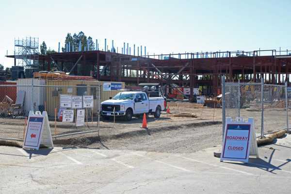 A variety of construction projects are underway on multiple American River College campuses, including reconstructing the Technical Education building. (Photo by Joseph Bianchini)