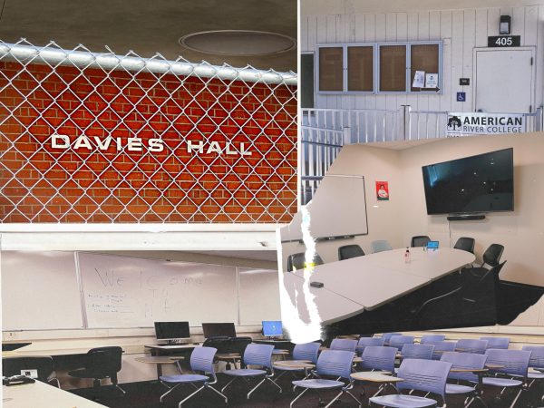 Since the closure of Davies Hall, classes have been moved all over campus, and not all of them are fit to be classrooms. Some classes are also being moved to multiple classrooms, which makes it hard for students to focus on education. (Photo Illustration by Heather Amberson) 