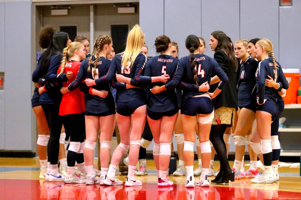 American River College dominated the court defeating Diablo Valley College in four sets on Nov. 8, 2023. (Photo by Shy Bell)