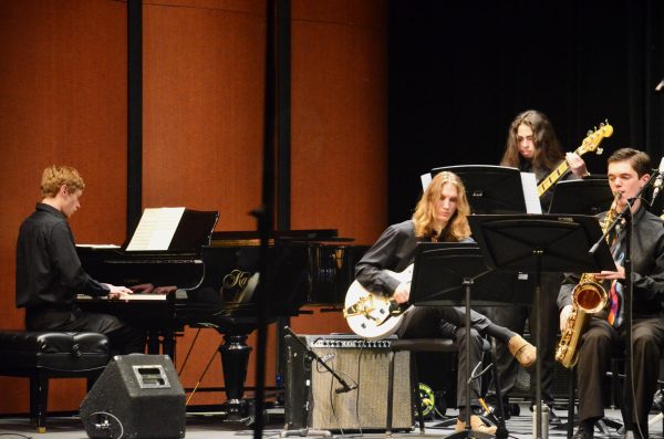 American River College’s jazz ensemble performance is a tribute to jazz musician Duke Ellington, while the jazz combos bring their own arrangements to the stage. (Photo courtesy of Robyn Eifertsen)